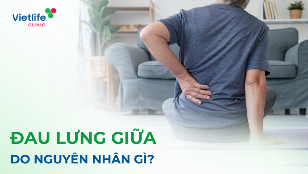 Đau lưng giữa